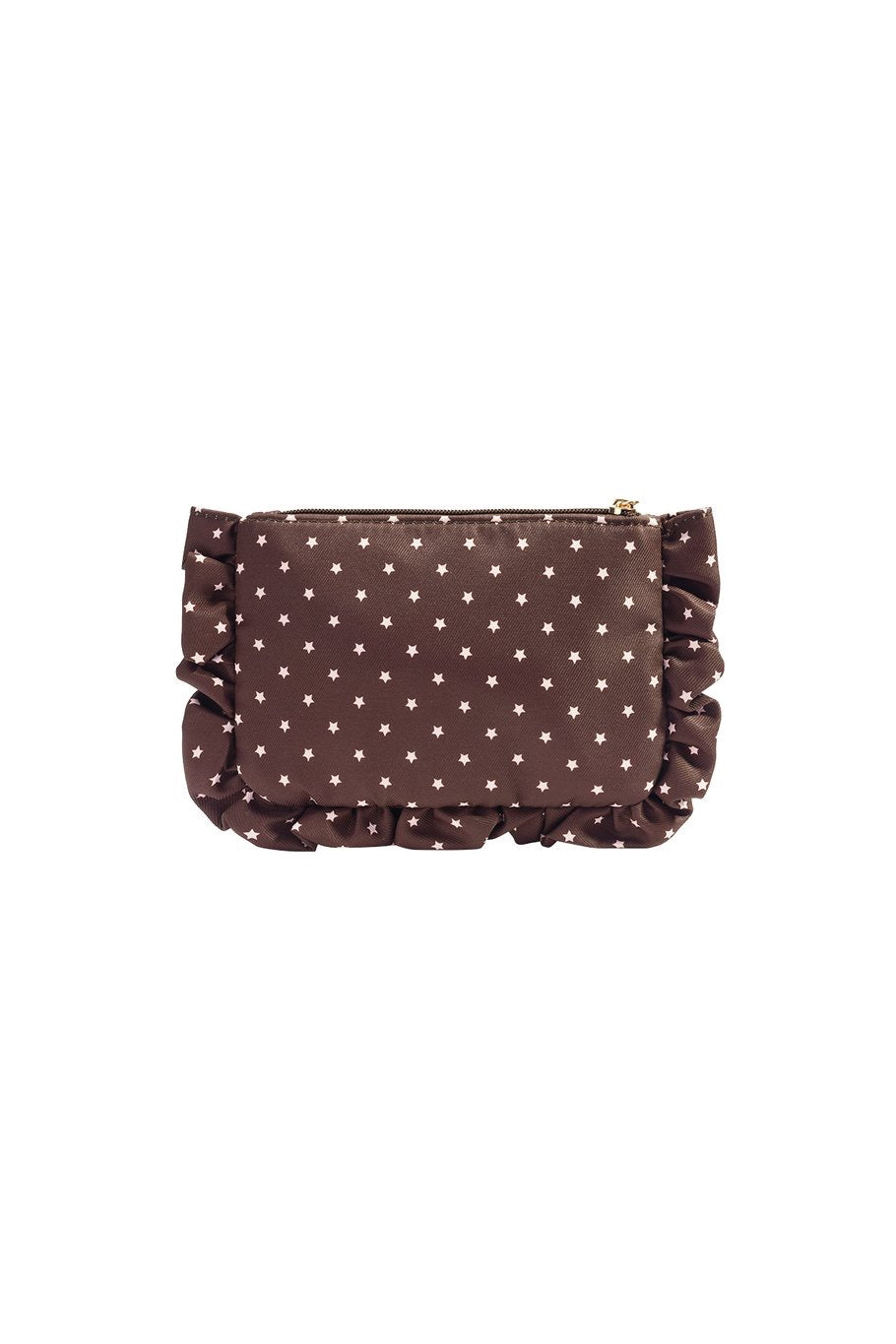 Neceser Clutch de Estrellas Marron