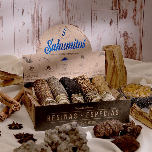 Sahumitos 5 Mix Especias y Resinas