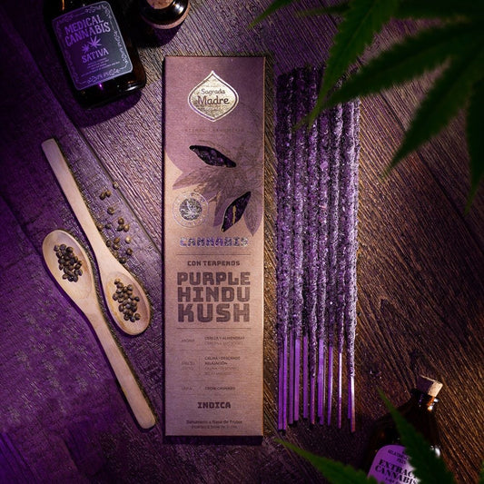 Incienso Purple Hindu Kush Sagrada Madre